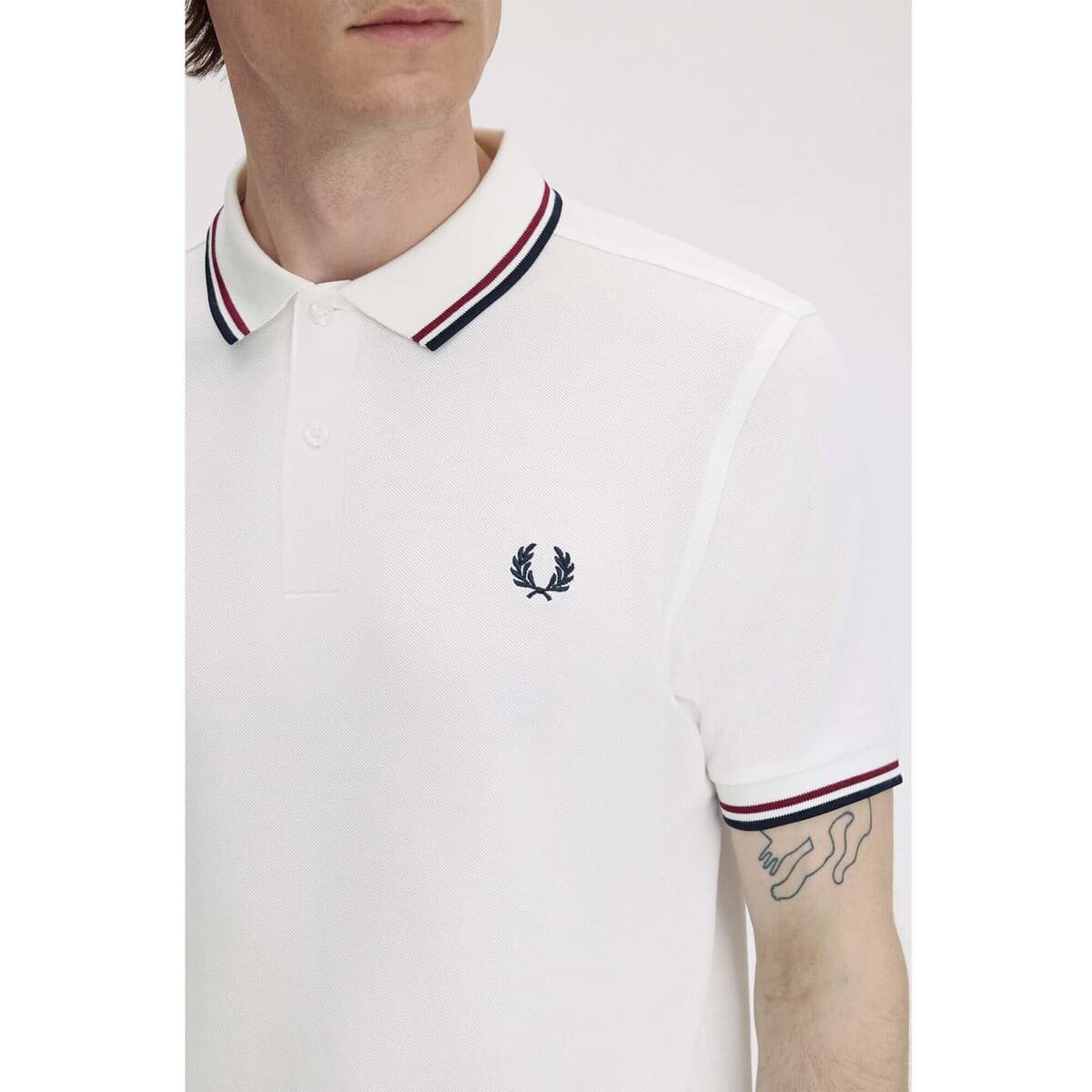 Men's T-Shirts Fred Perry White