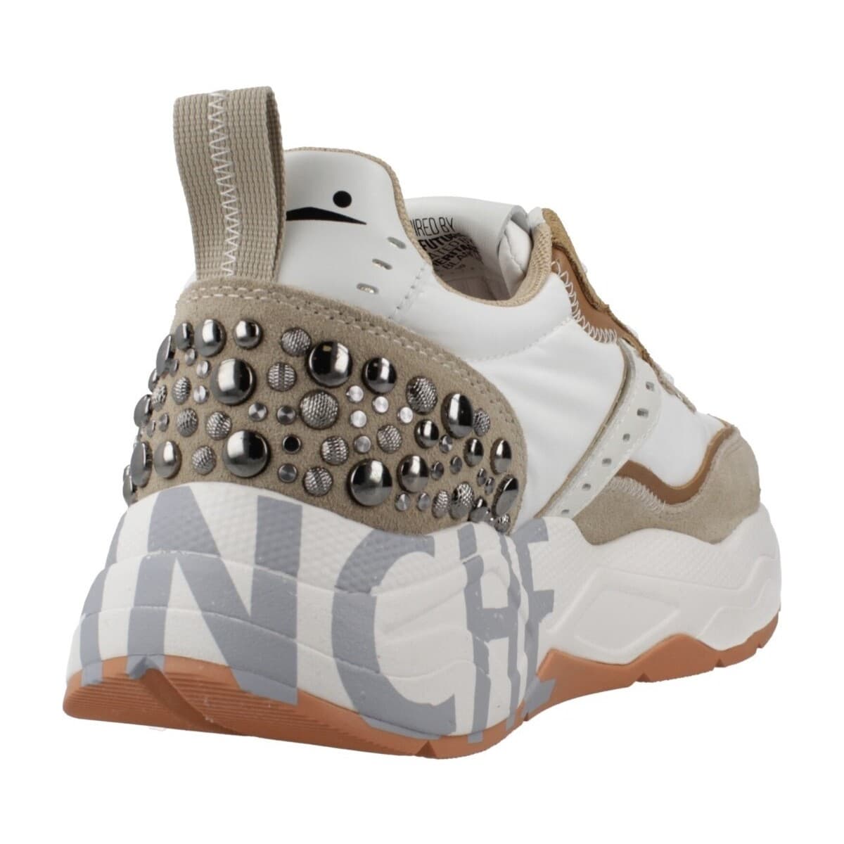 Women's Sneakers Voile Blanche Brown