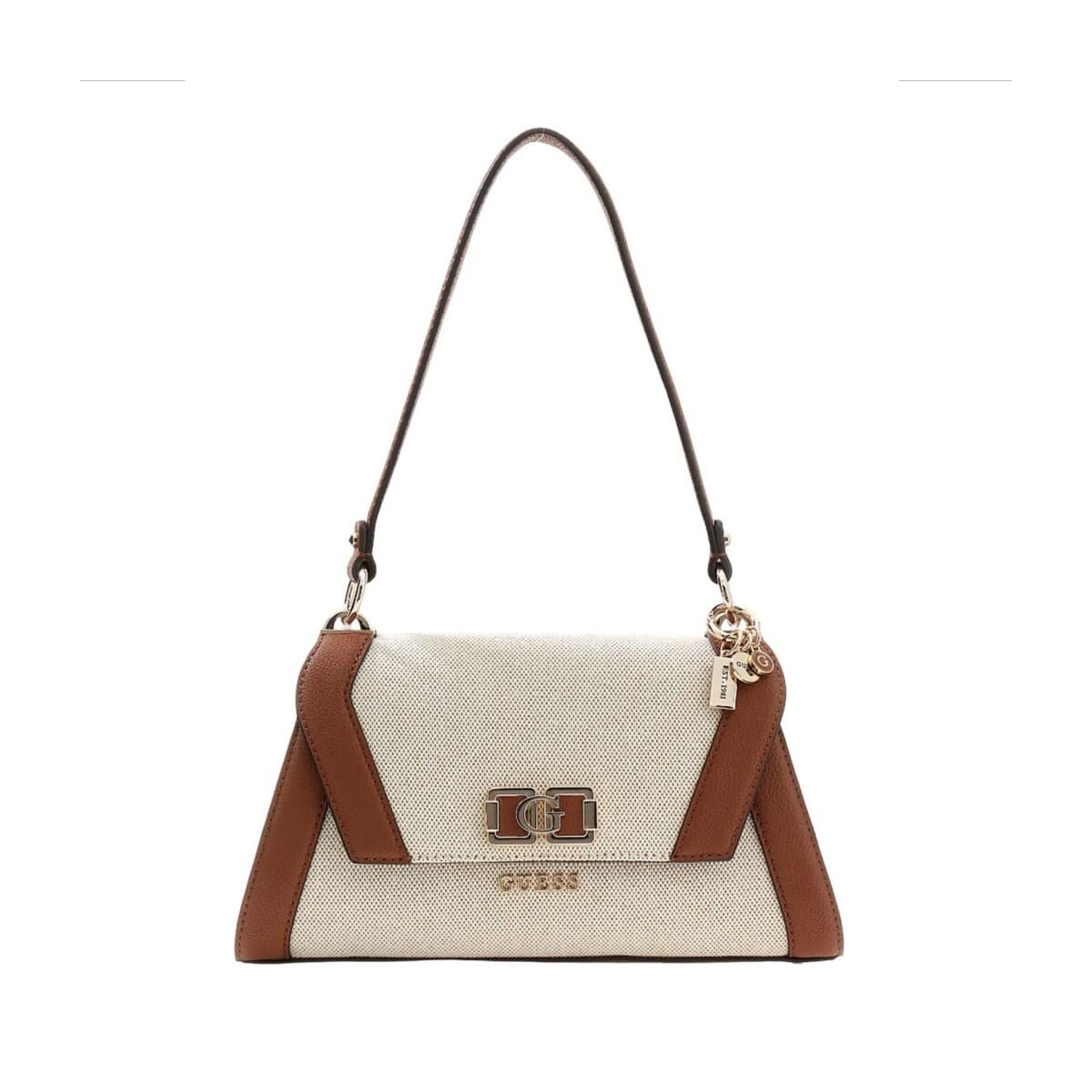 Women's Shoulder Bags Guess Beige