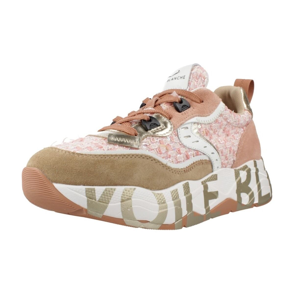 Women's Sneakers Voile Blanche Pink