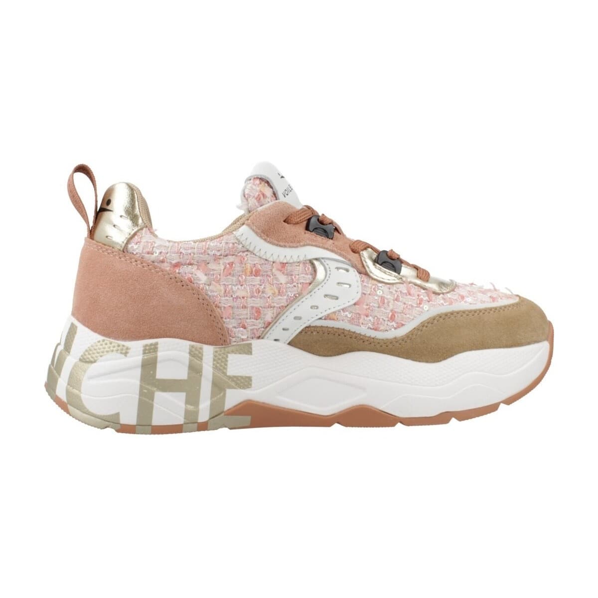 Women's Sneakers Voile Blanche Pink
