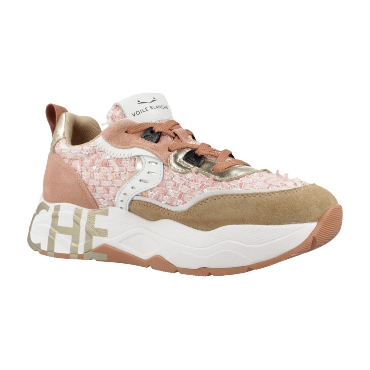Women's Sneakers Voile Blanche Pink