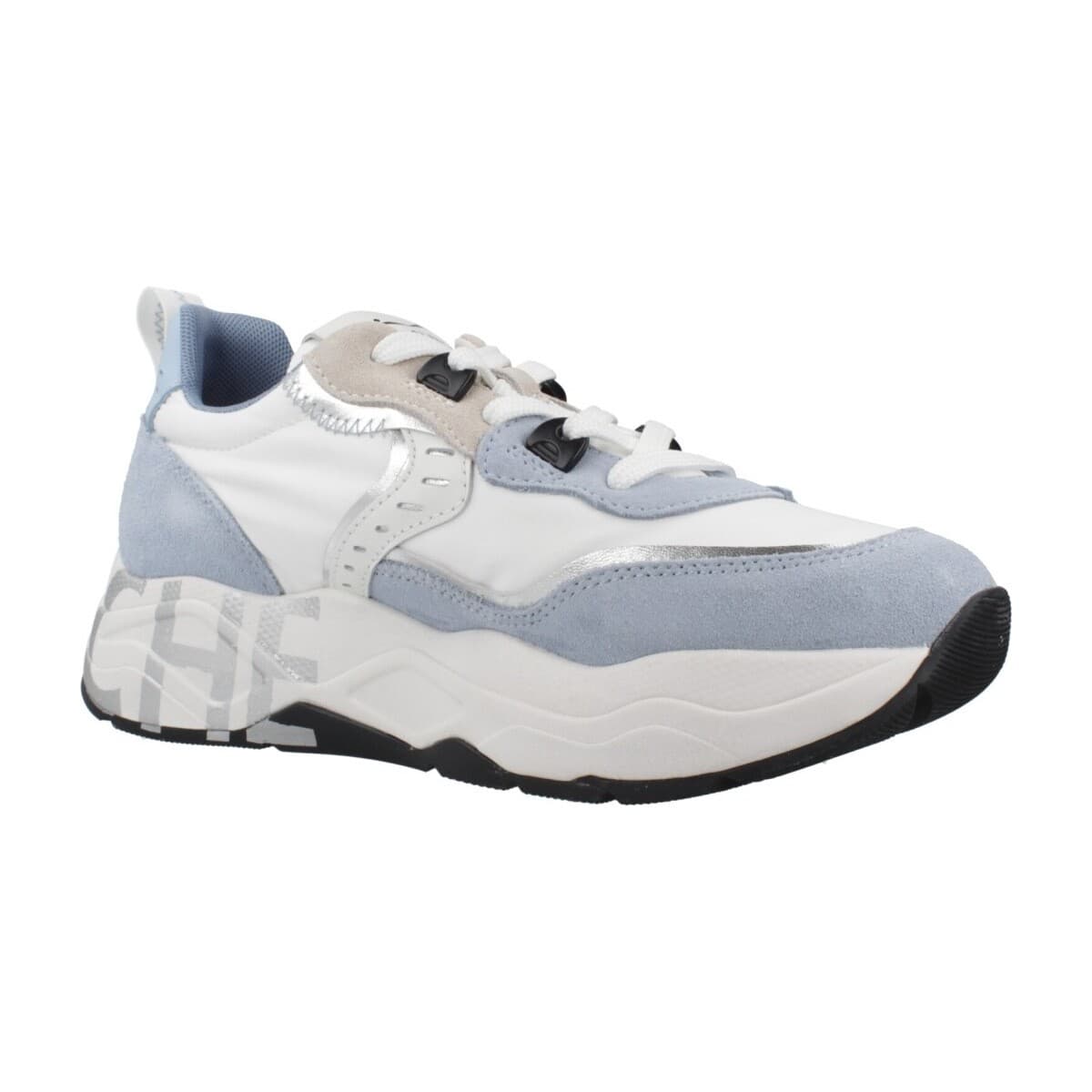 Women's Sneakers Voile Blanche Blue