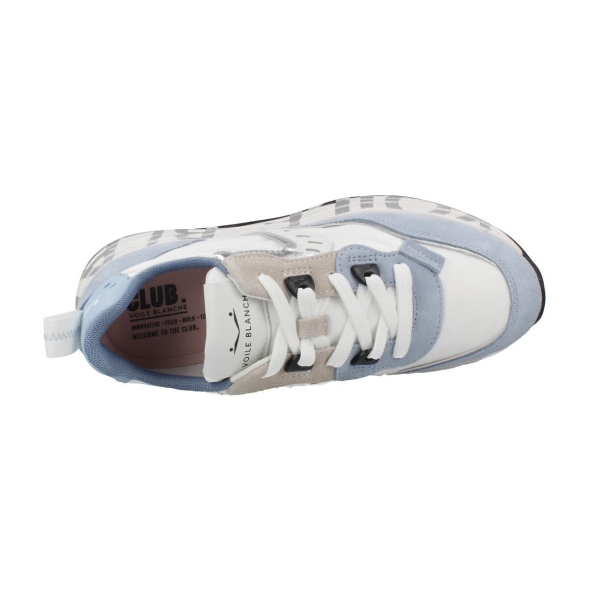 Women's Sneakers Voile Blanche Blue