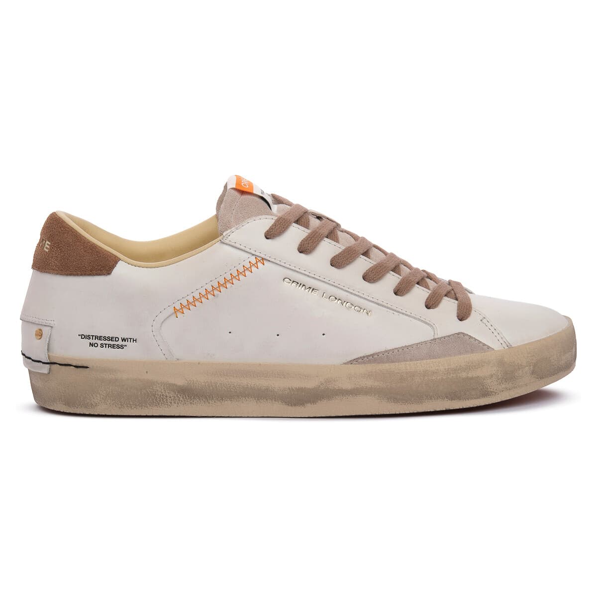 Men's Sneakers Crime London White