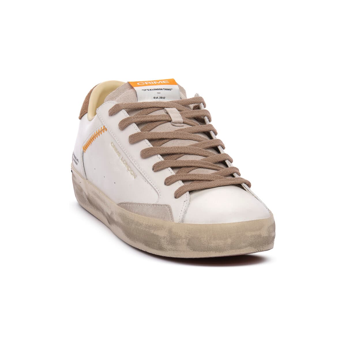 Men's Sneakers Crime London White