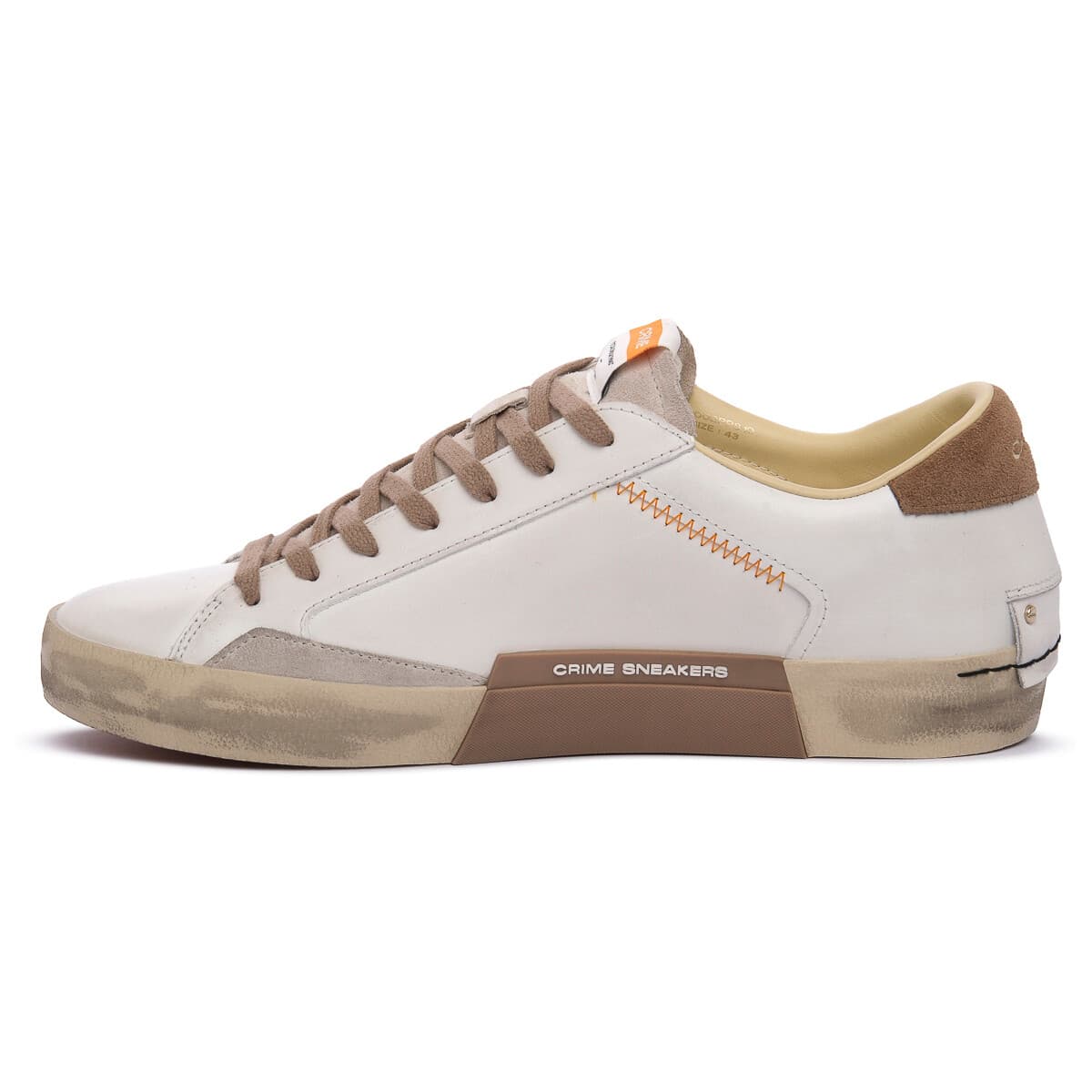 Men's Sneakers Crime London White