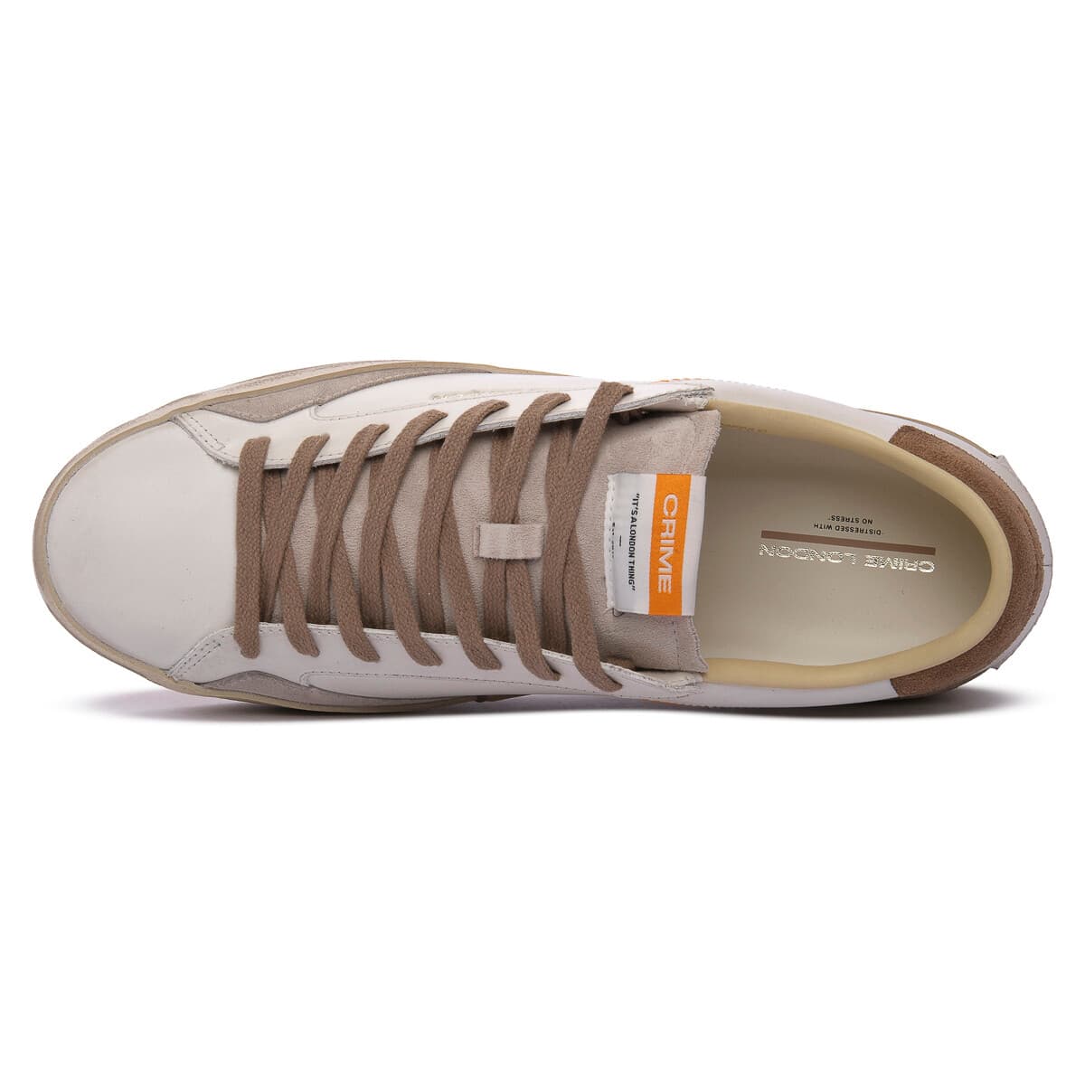 Men's Sneakers Crime London White