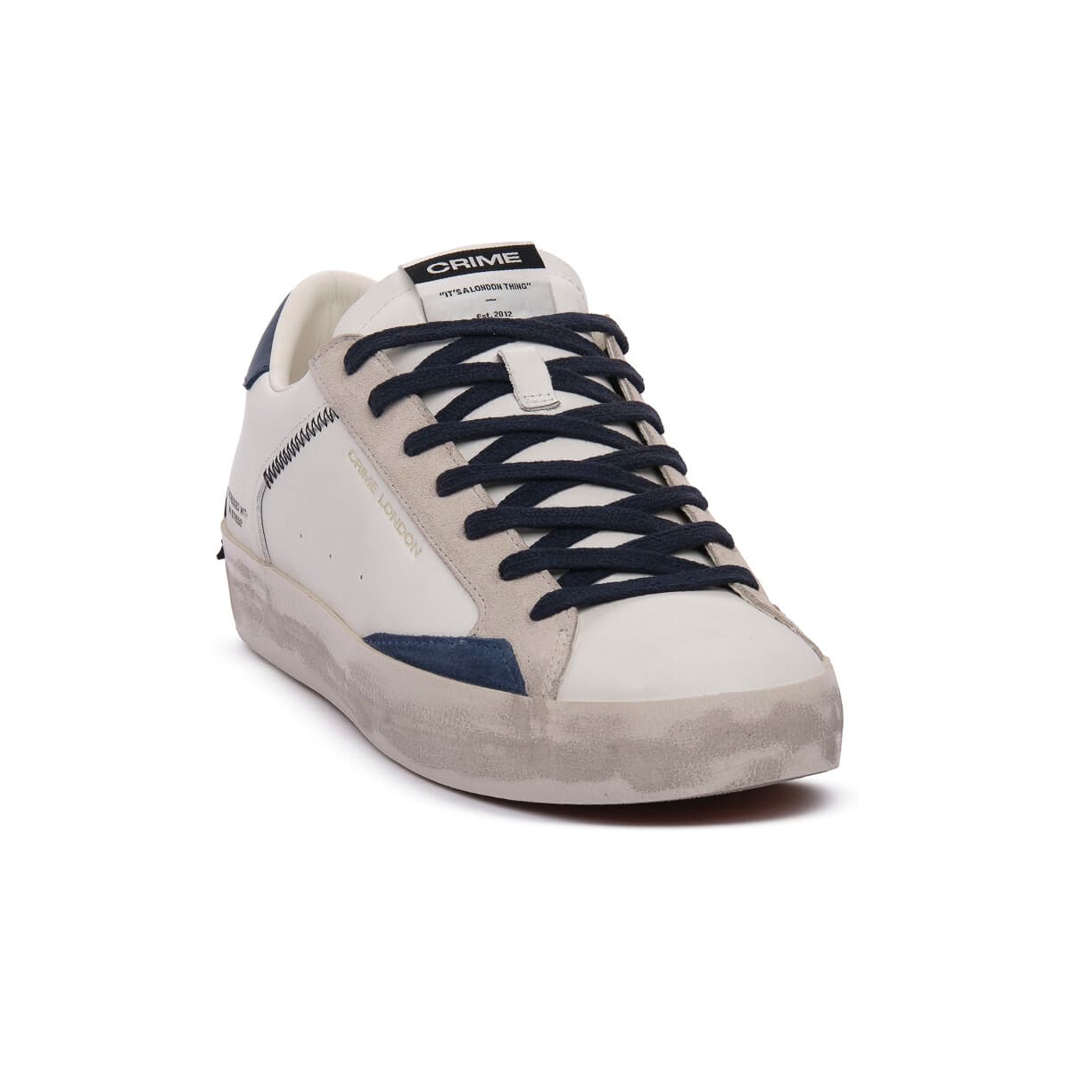 Men's Sneakers Crime London White