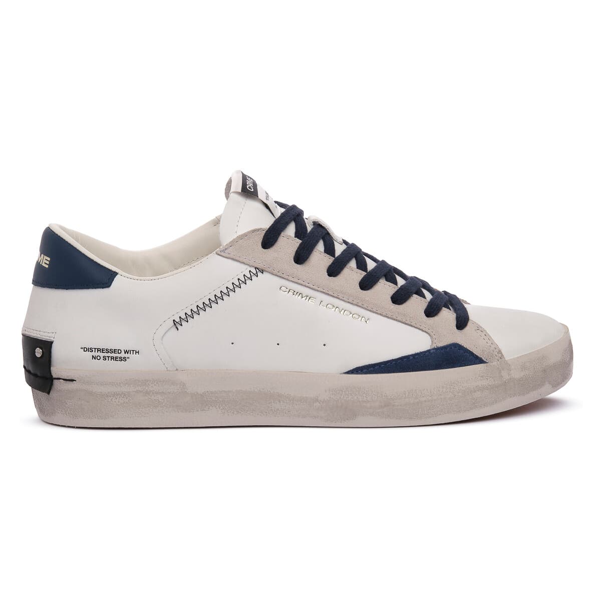 Men's Sneakers Crime London White