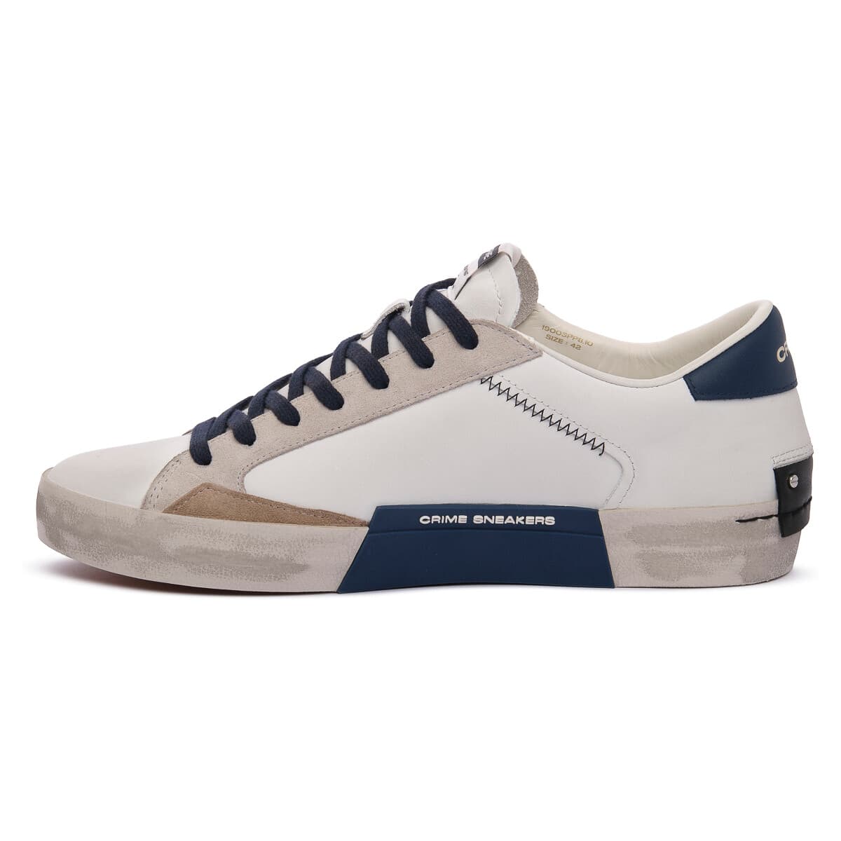 Men's Sneakers Crime London White