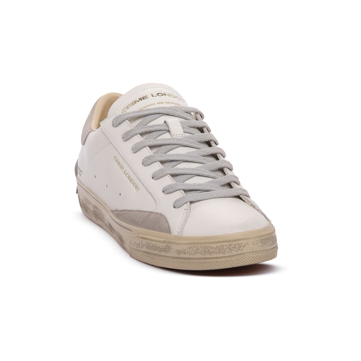 Men's Sneakers Crime London White