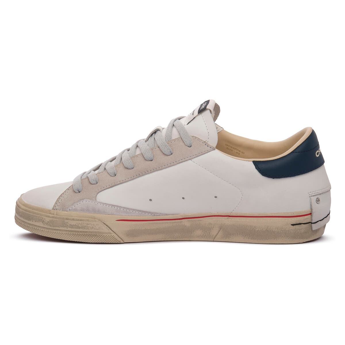 Men's Sneakers Crime London White