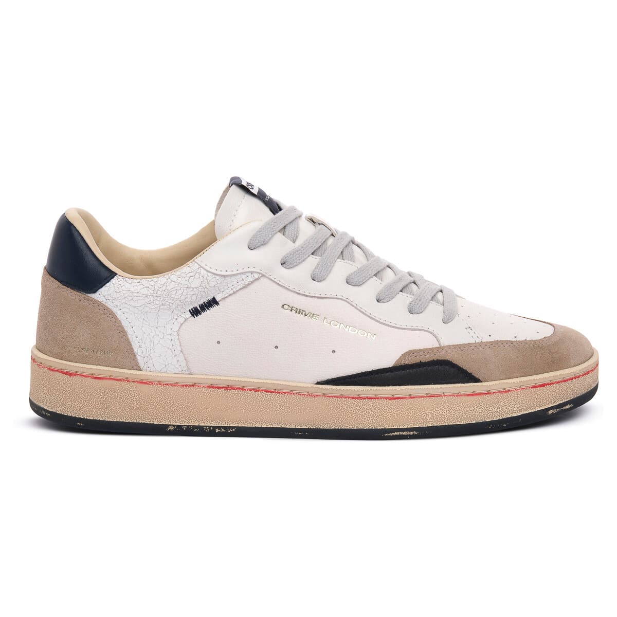 Men's Sneakers Crime London White