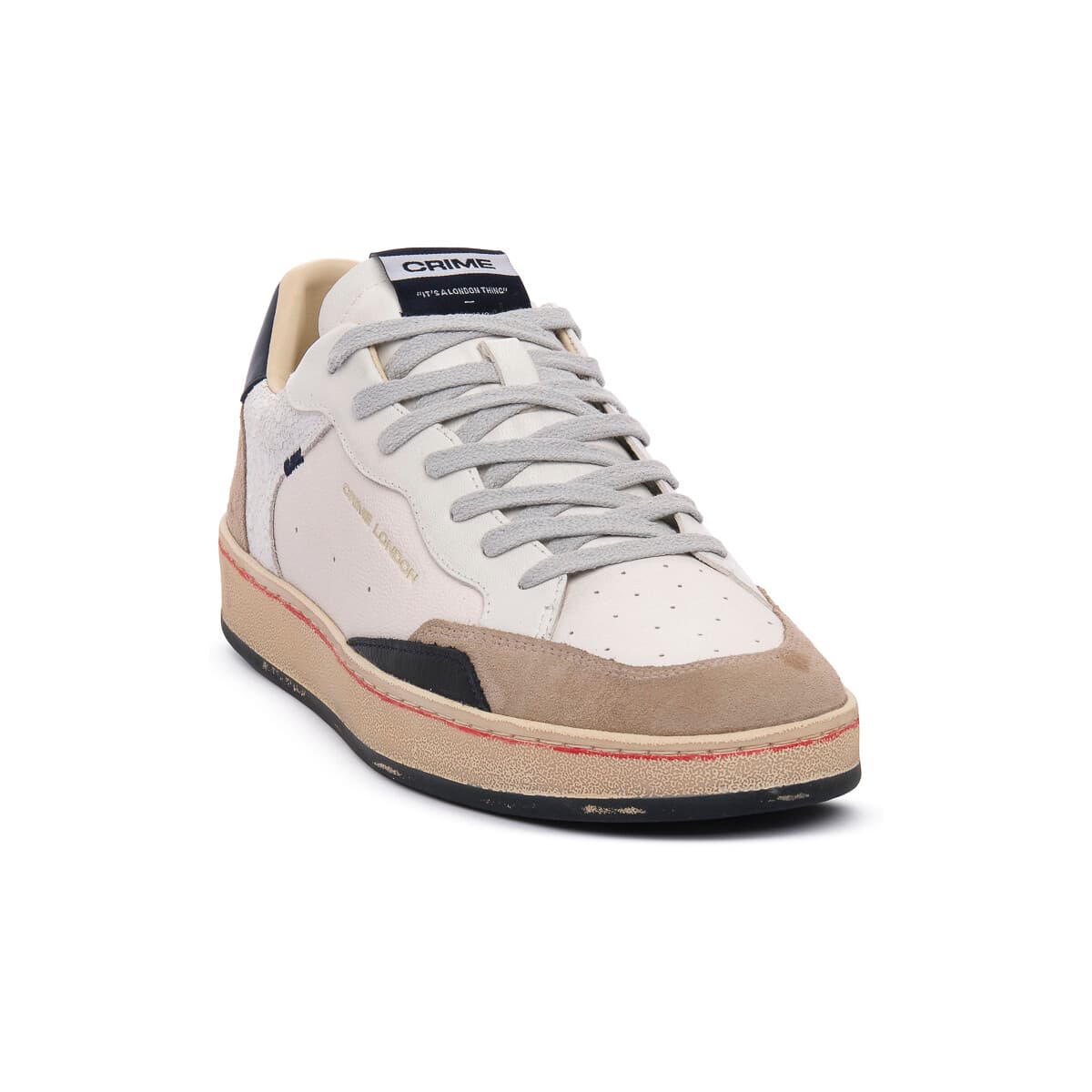 Men's Sneakers Crime London White