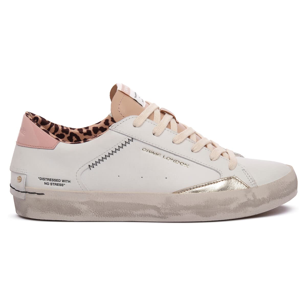 Women's Sneakers Crime London White