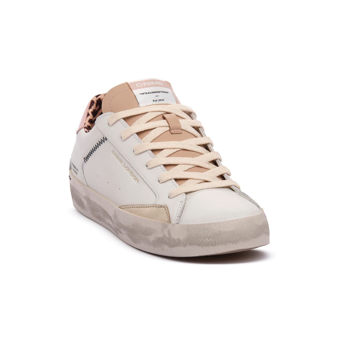 Women's Sneakers Crime London White