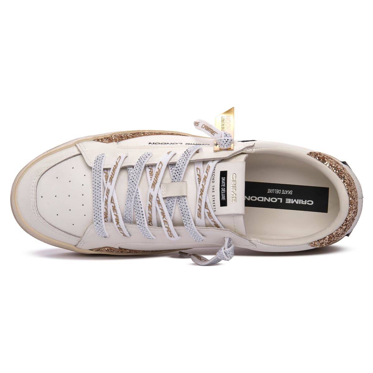 Women's Sneakers Crime London White