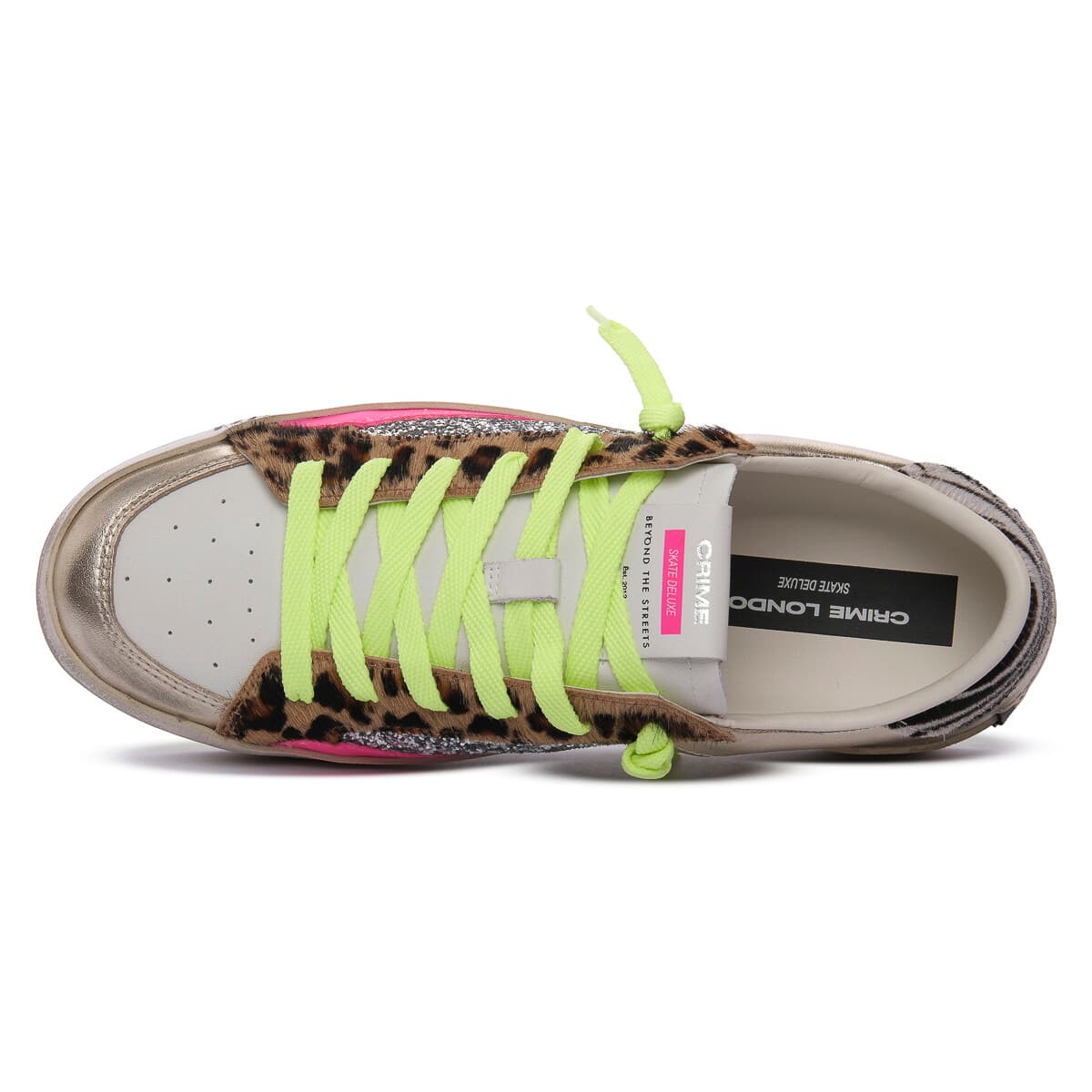 Women's Sneakers Crime London White