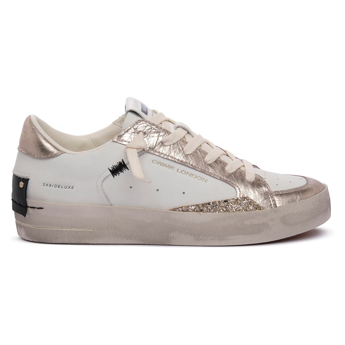 Women's Sneakers Crime London White