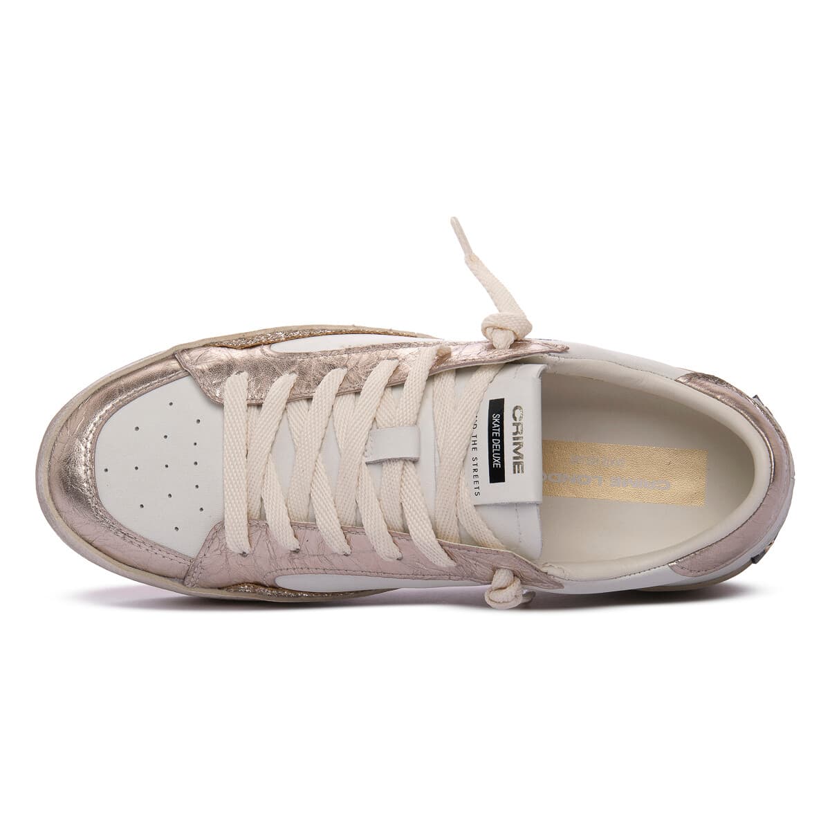 Women's Sneakers Crime London White