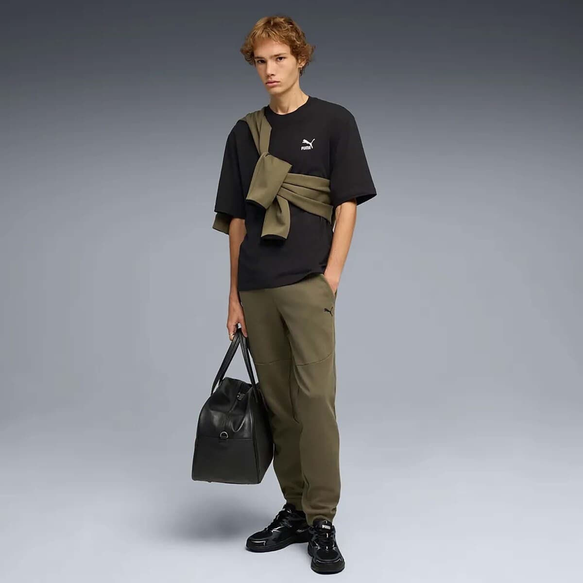 Men's Pants Puma Green