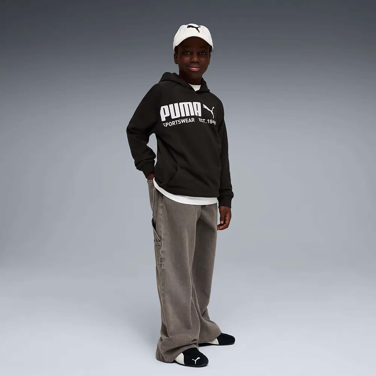 Boys' Hoodies & Sweatshirts Puma Black