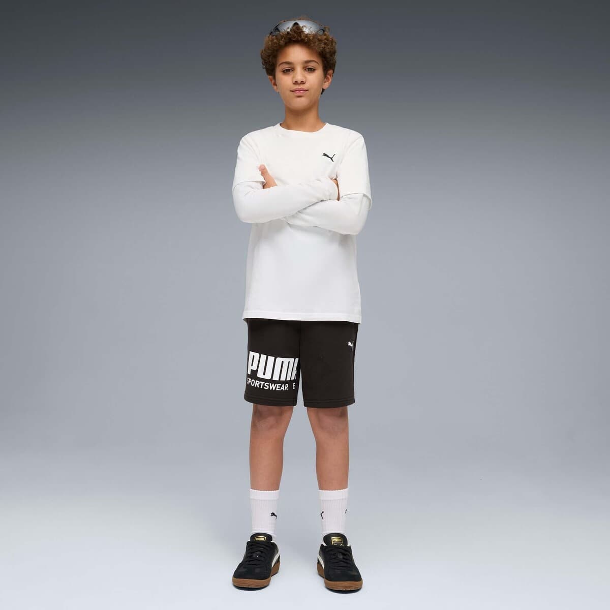 Boys' Shorts Puma Black