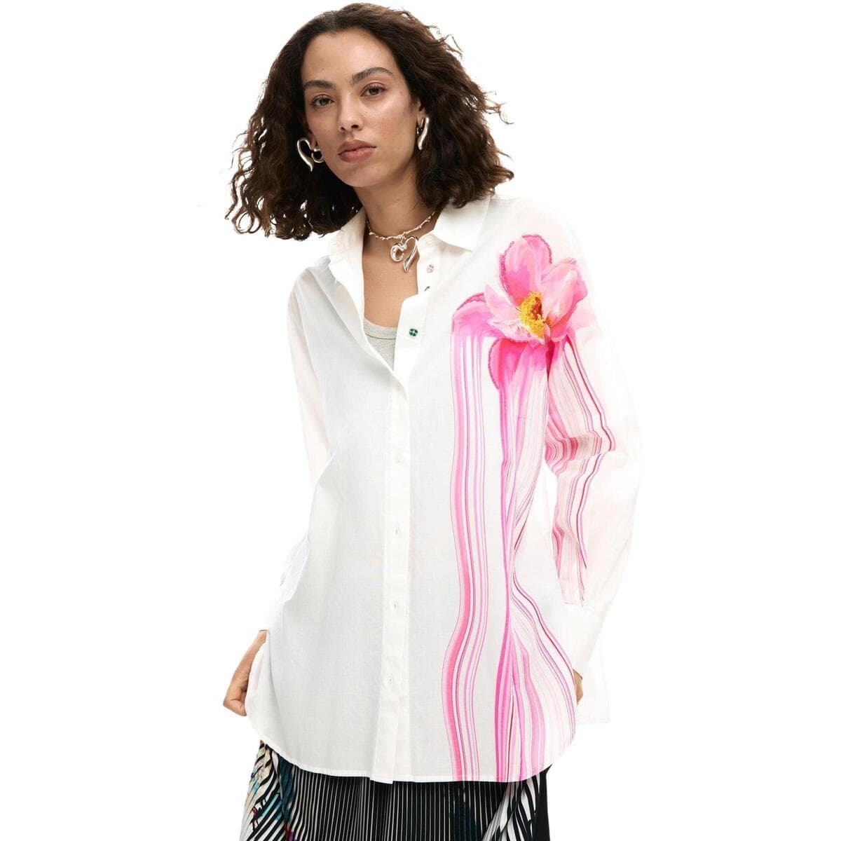 Women's Shirts Desigual White