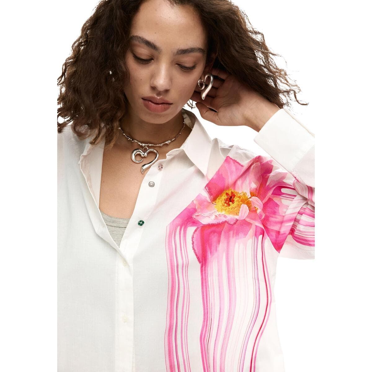 Women's Shirts Desigual White