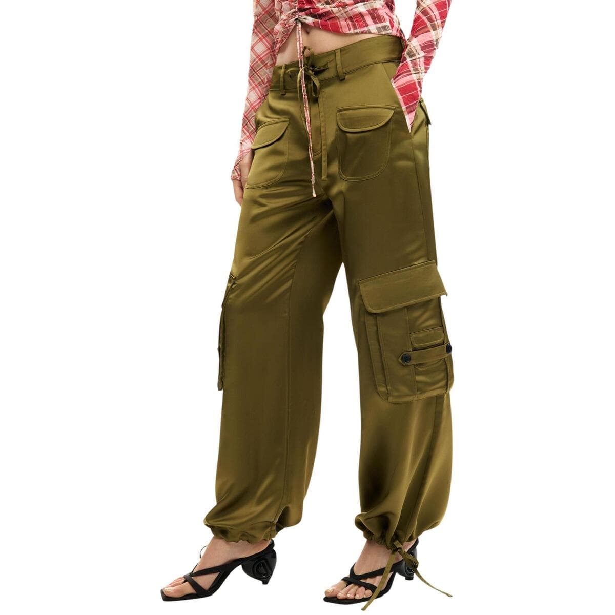 Women's Pants Desigual Green
