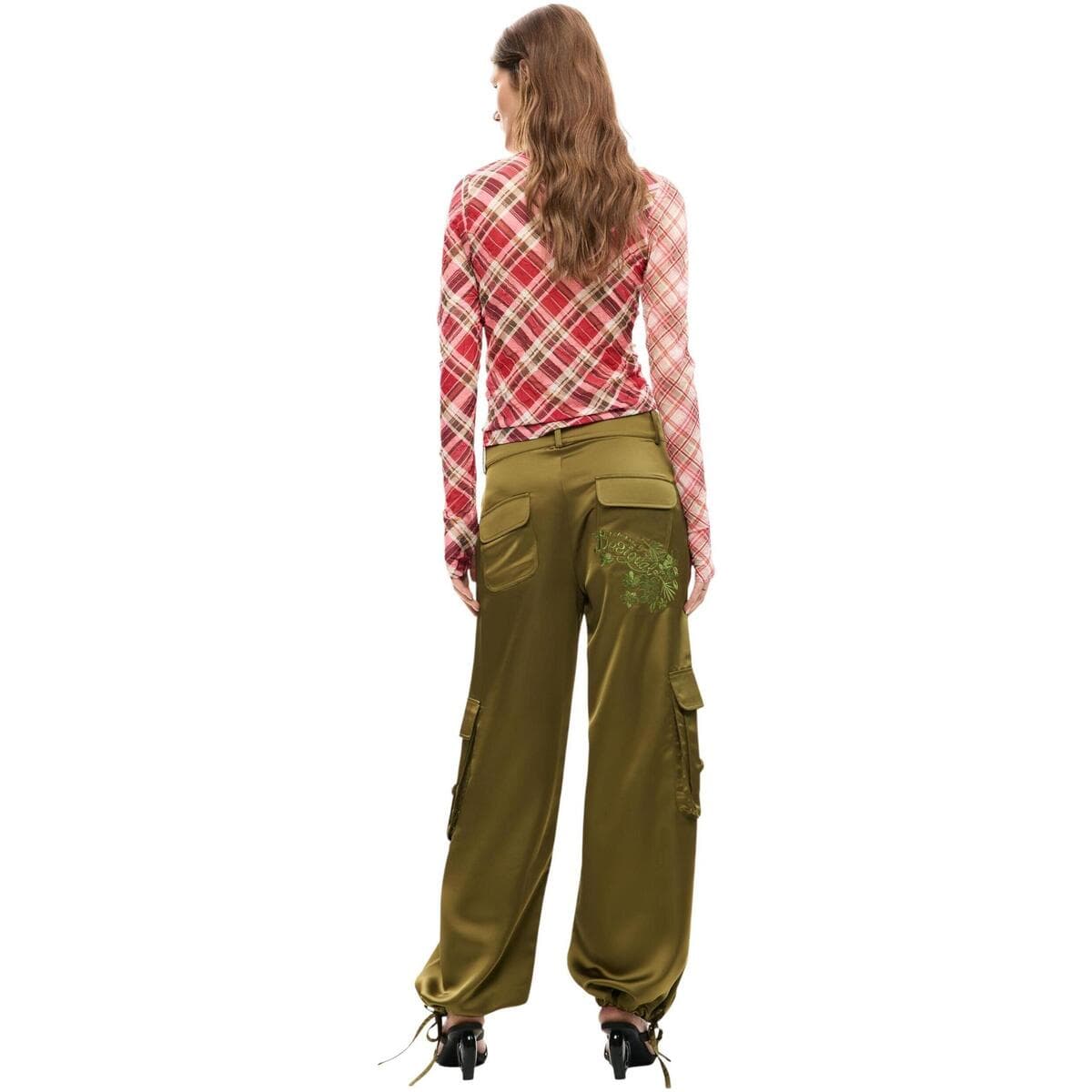 Women's Pants Desigual Green