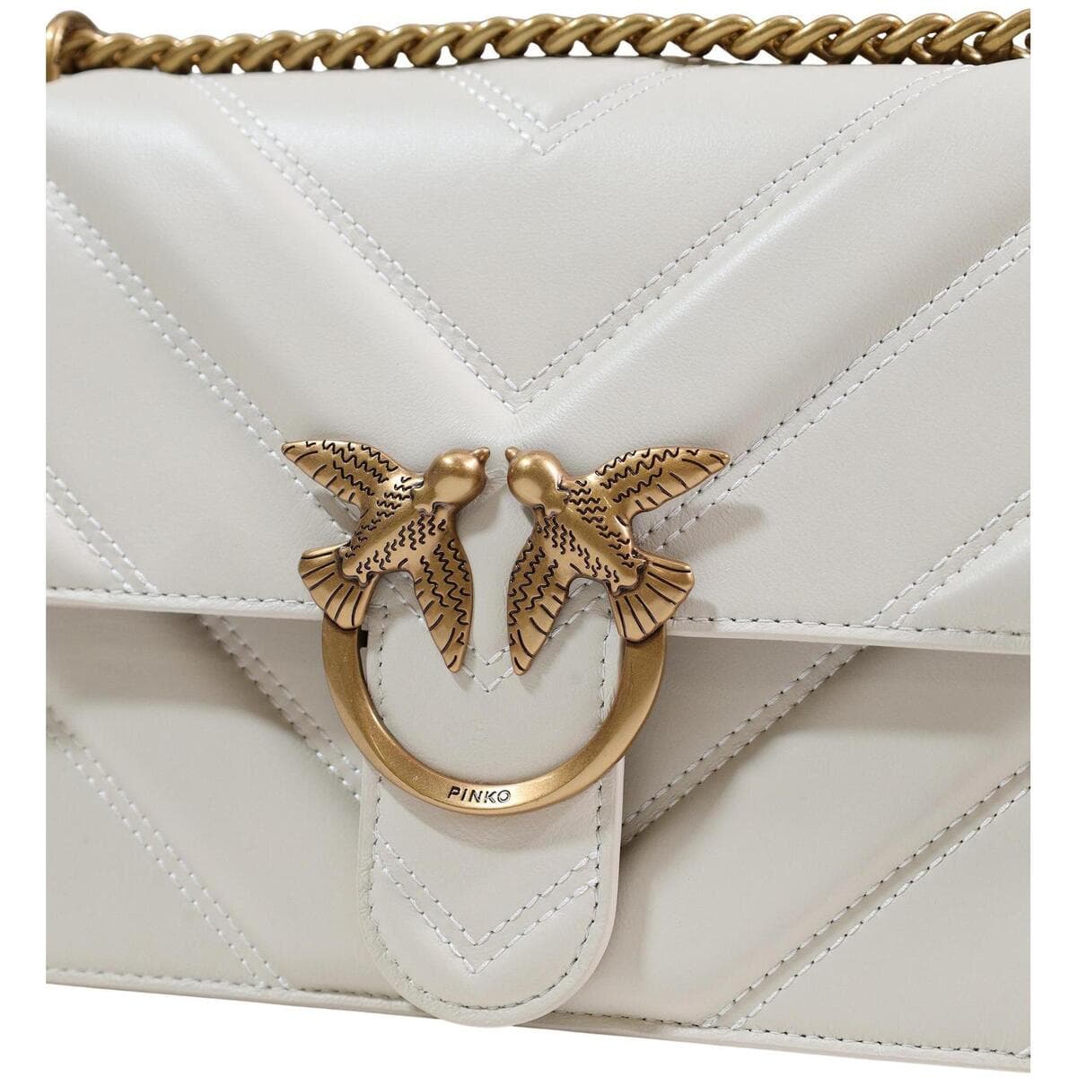 Women's Handbags Pinko White