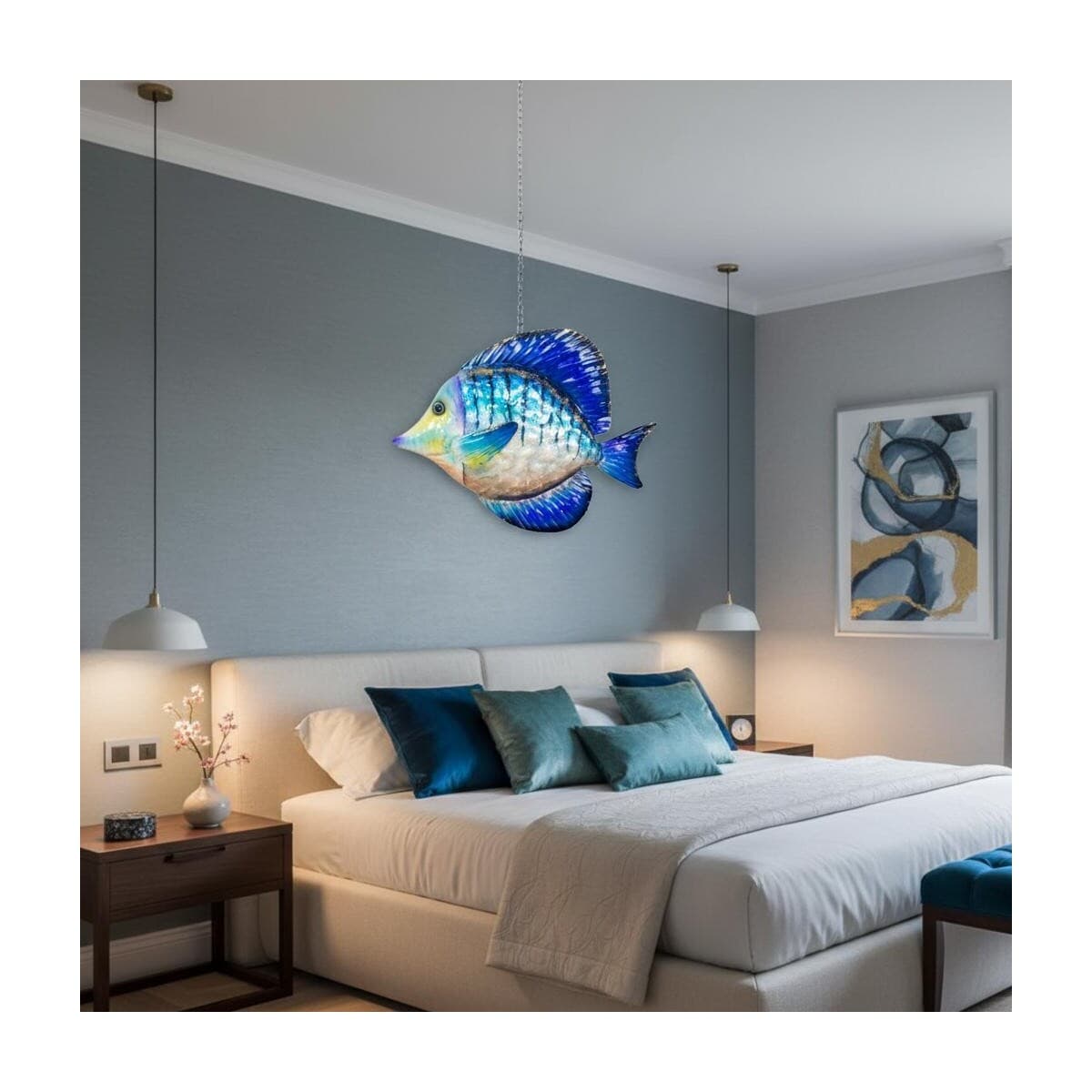 Men's Pendants Signes Grimalt Blue