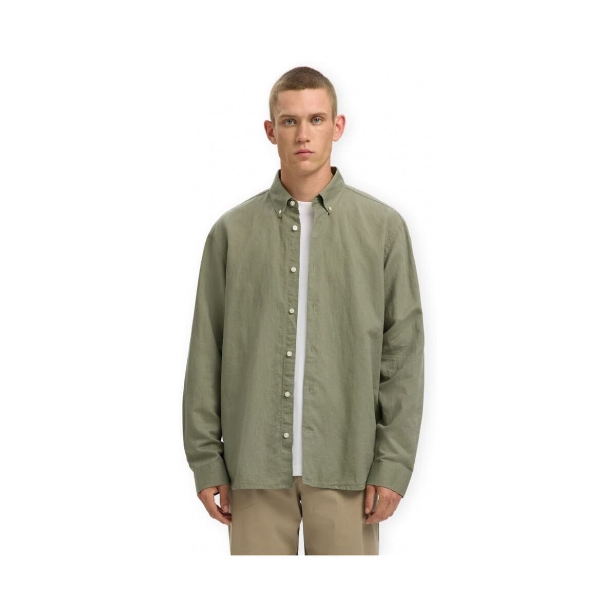 Men's Shirts Selected Green