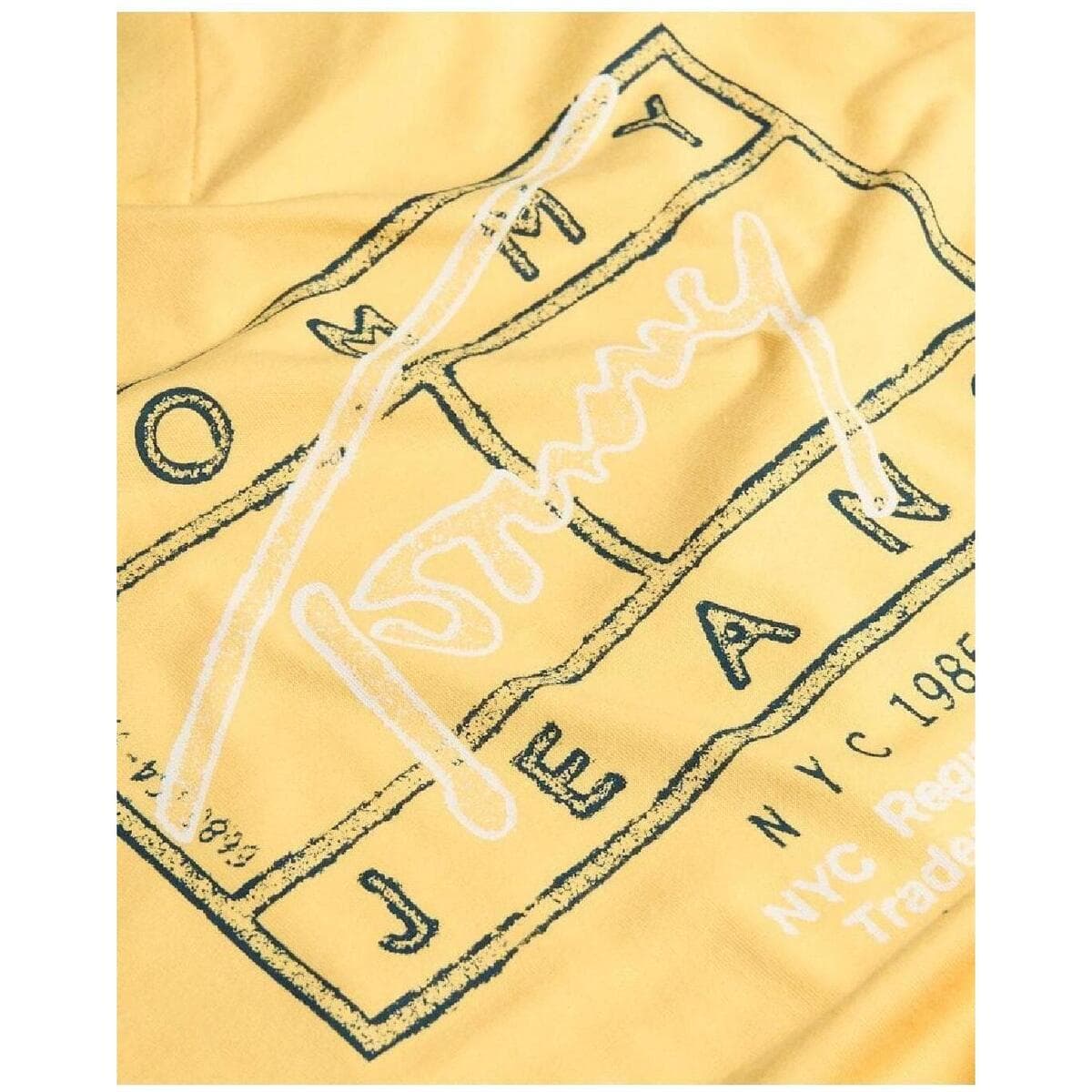 Men's T-Shirts Tommy Hilfiger Yellow