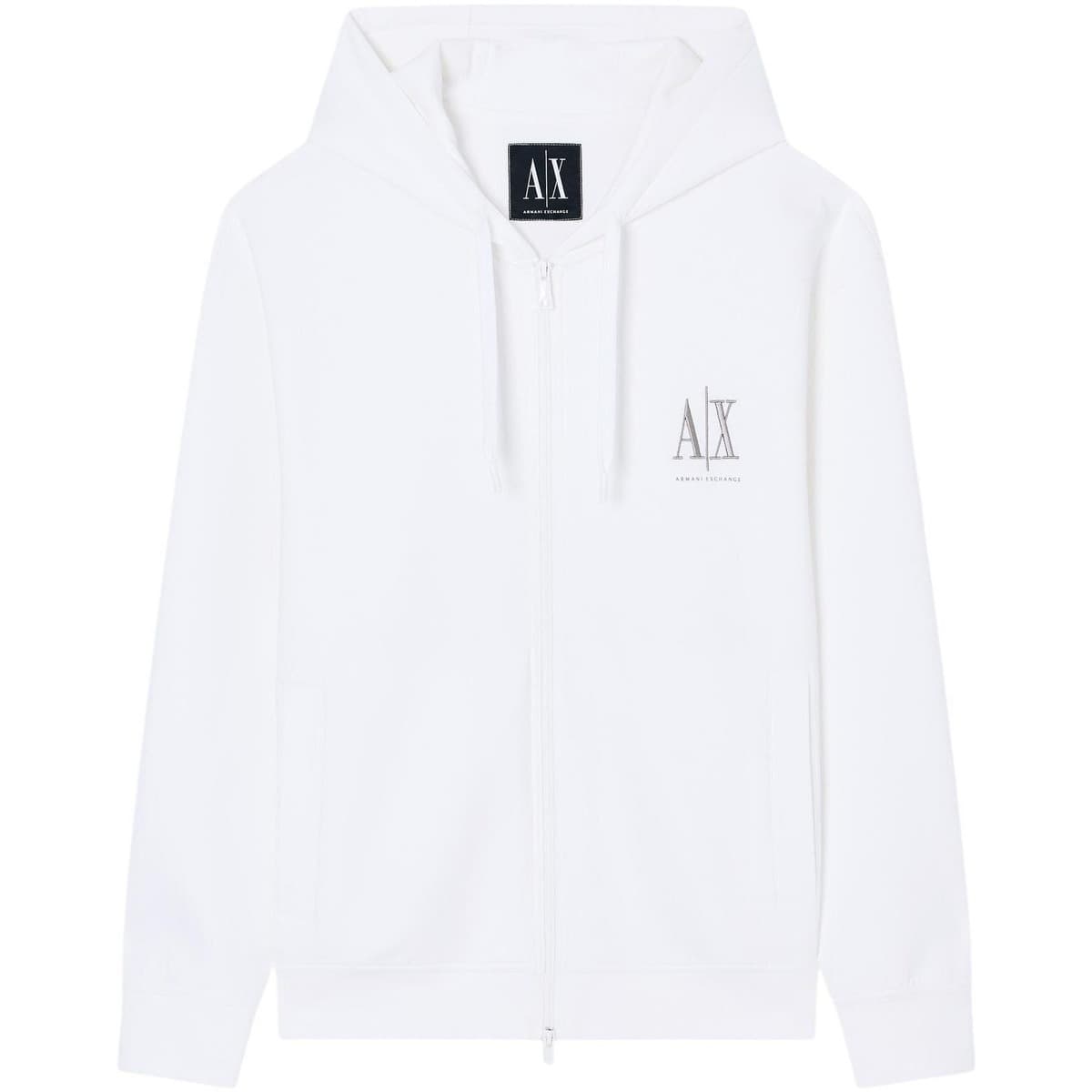 Men's Sweatshirts EAX White