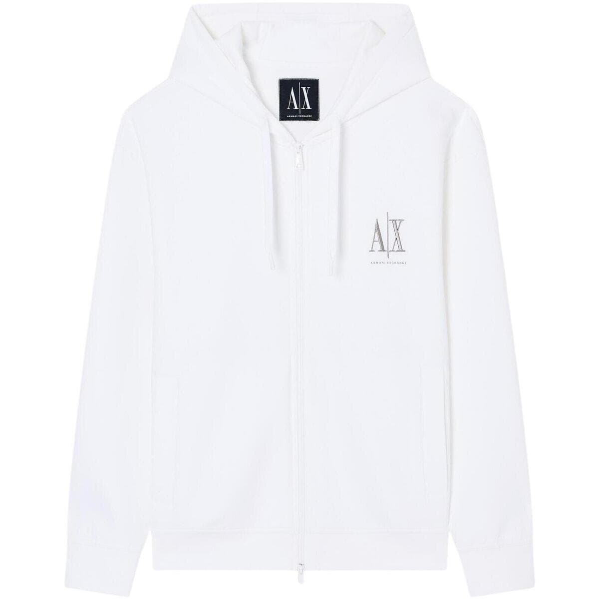 Men's Sweatshirts EAX White