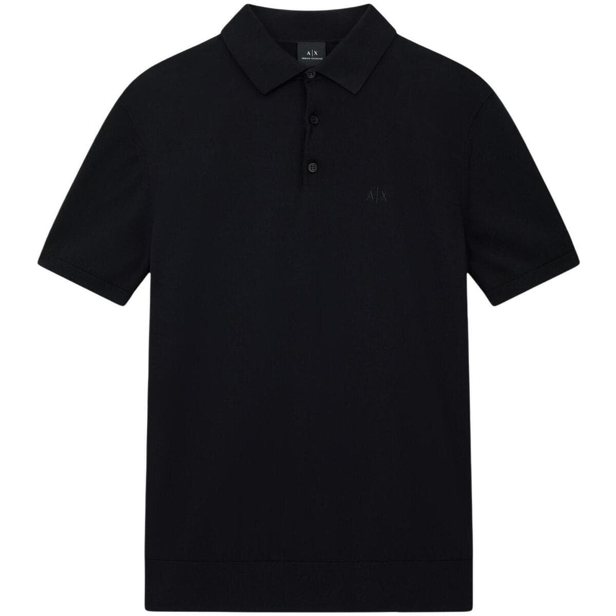 Men's Polo Shirts EAX Black