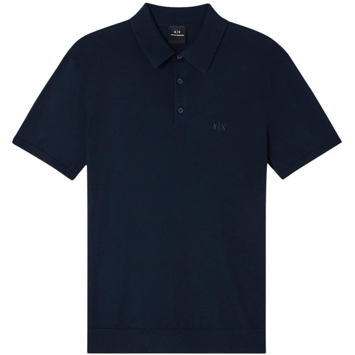 Men's Polo Shirts EAX Blue