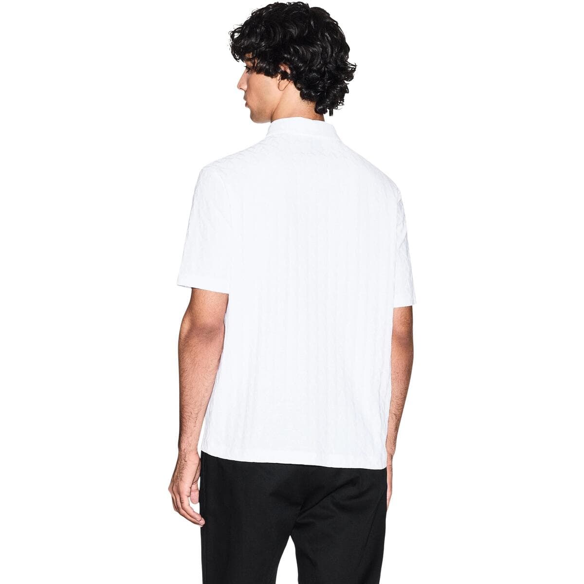 Men's Polo Shirts EAX White