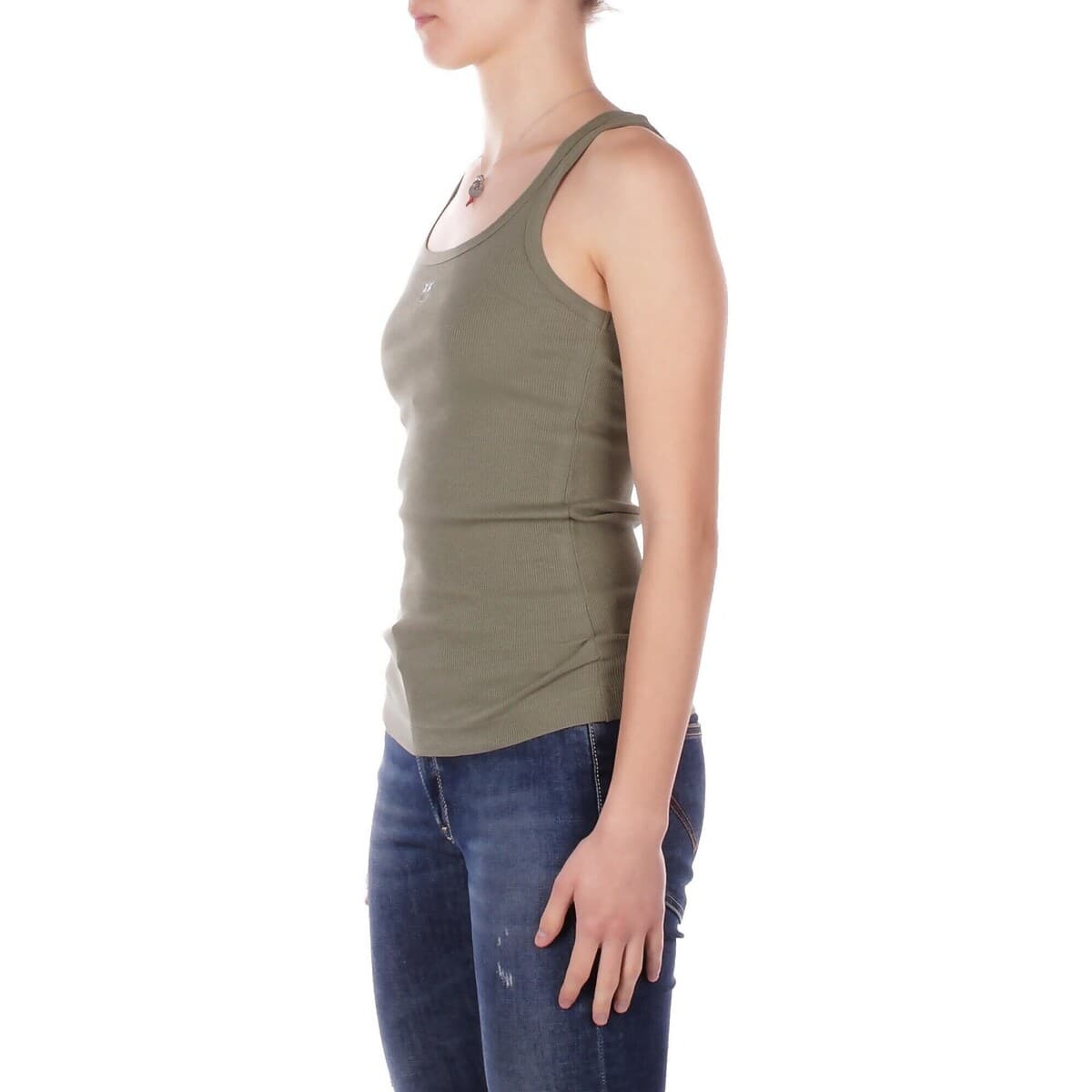 Women's Sleeveless Tops Pinko Green
