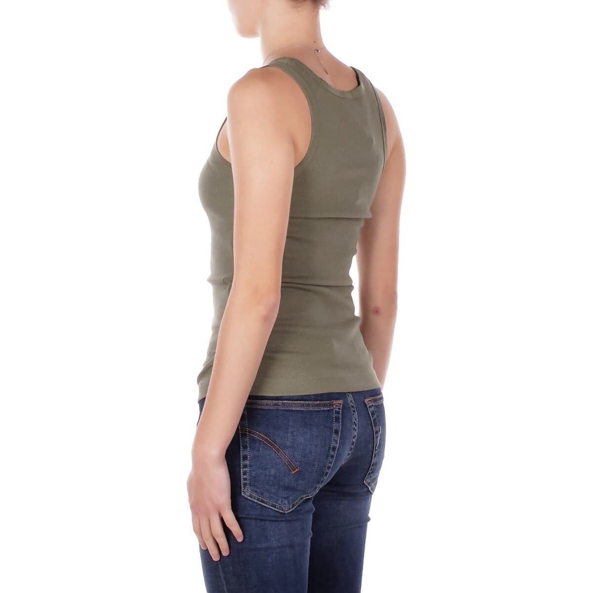 Women's Sleeveless Tops Pinko Green