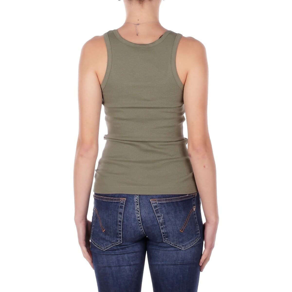 Women's Sleeveless Tops Pinko Green