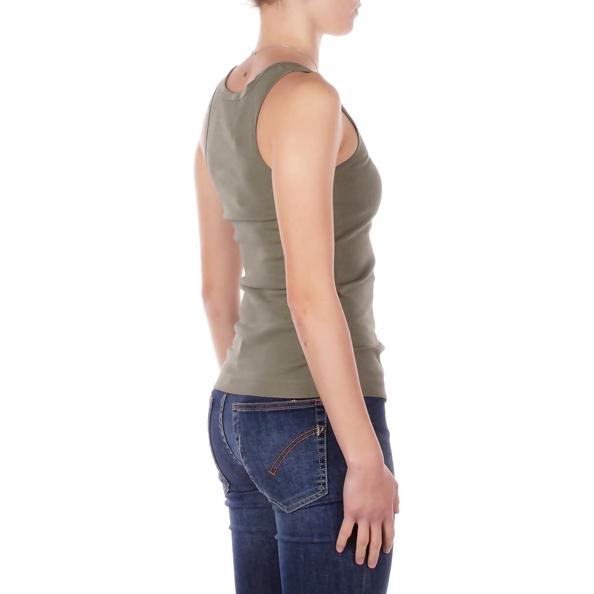 Women's Sleeveless Tops Pinko Green