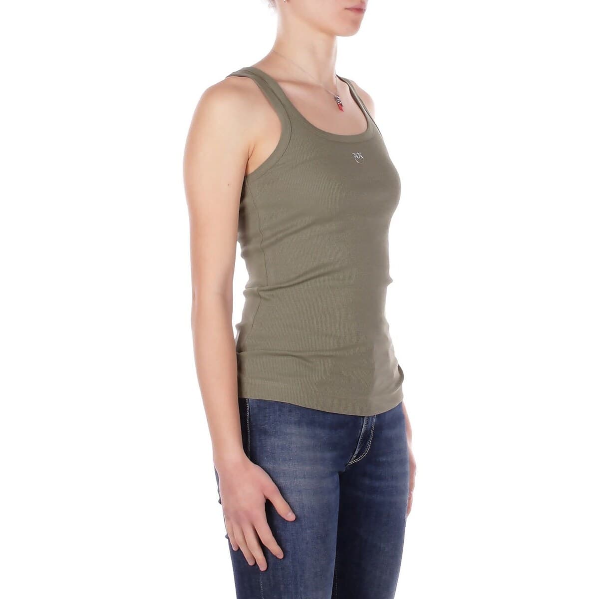 Women's Sleeveless Tops Pinko Green