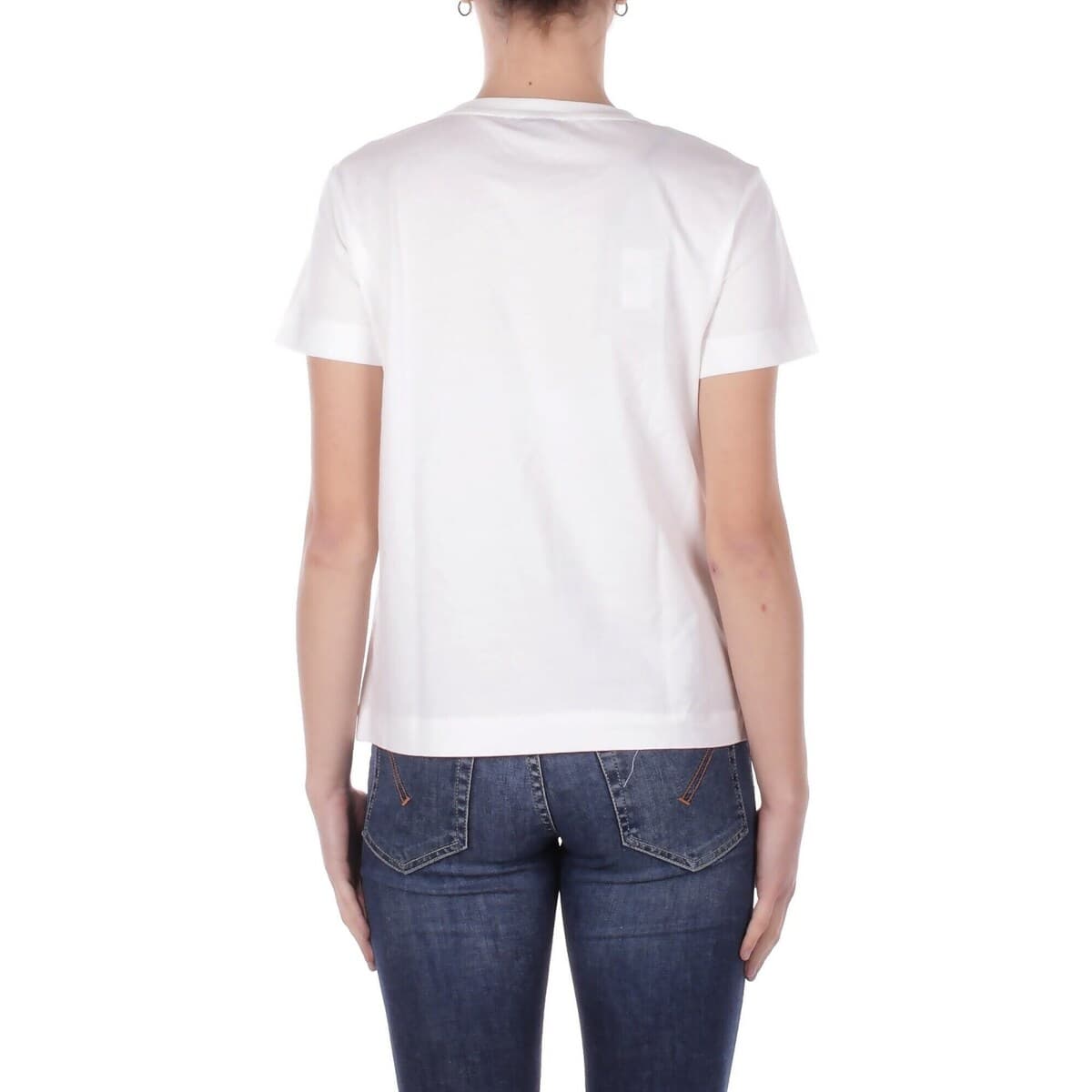 Women's T-Shirts Pinko White