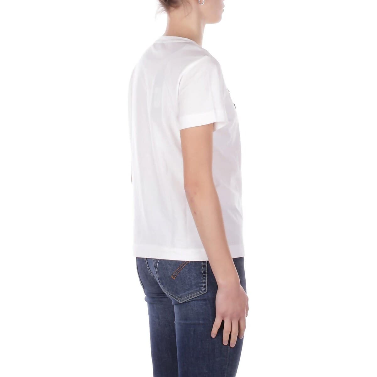 Women's T-Shirts Pinko White