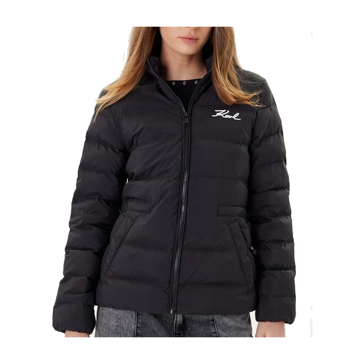 Χοντρό μπουφάν Karl Lagerfeld Chaqueta Mujer Modèle Lightweight Puffer Jacket