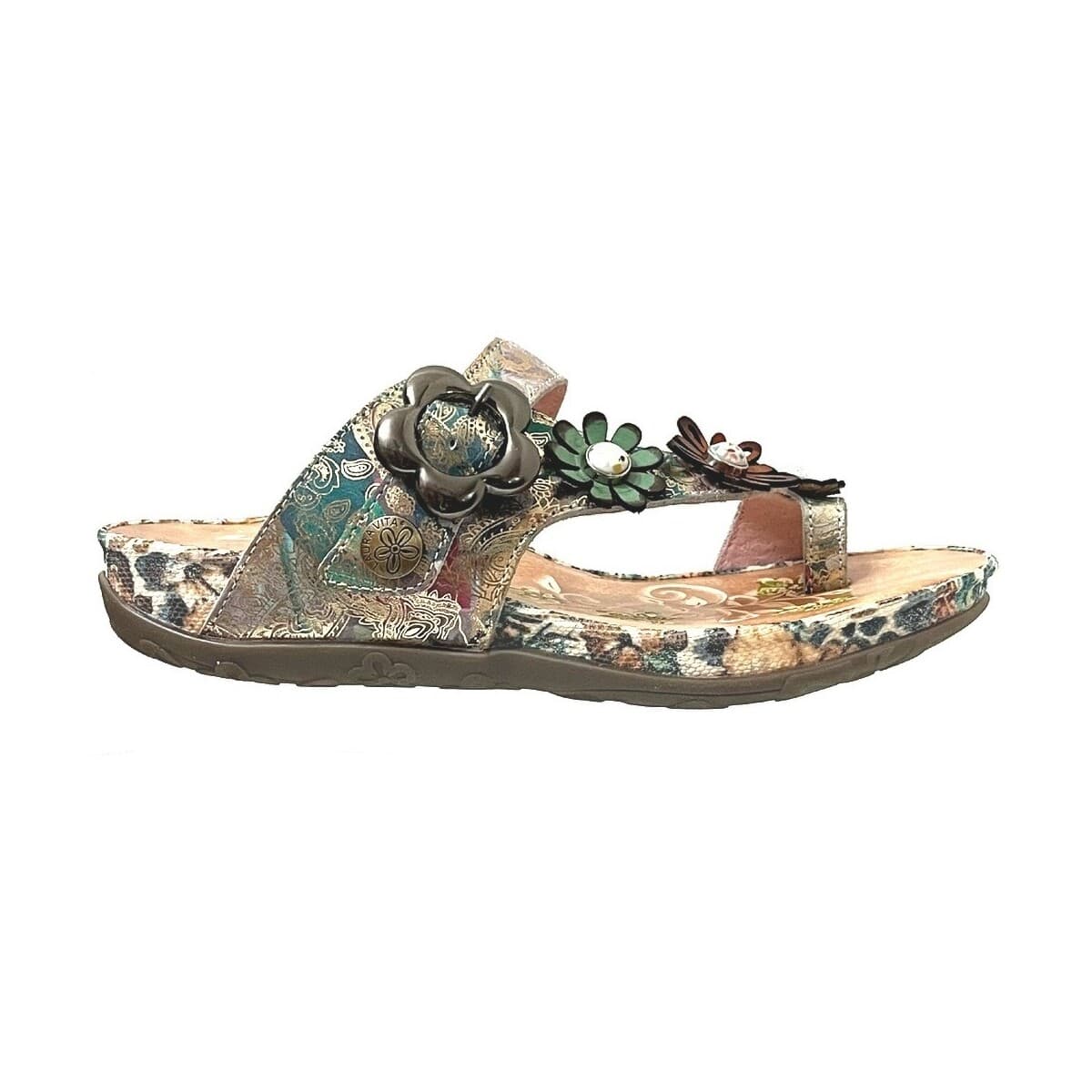 Women's Flip Flops Laura Vita Multicolor